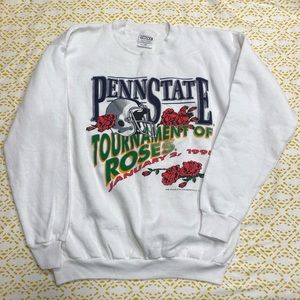 Vintage Penn State Rose Bowl Crew Neck Sweatshirt 1995
